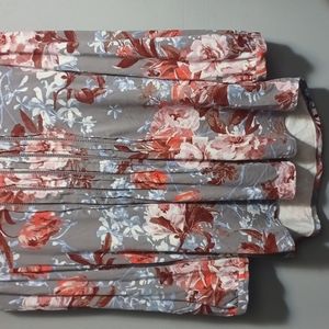 Daniel Rainn Stitch Fix Floral Long Sleeve Blouse Sz M